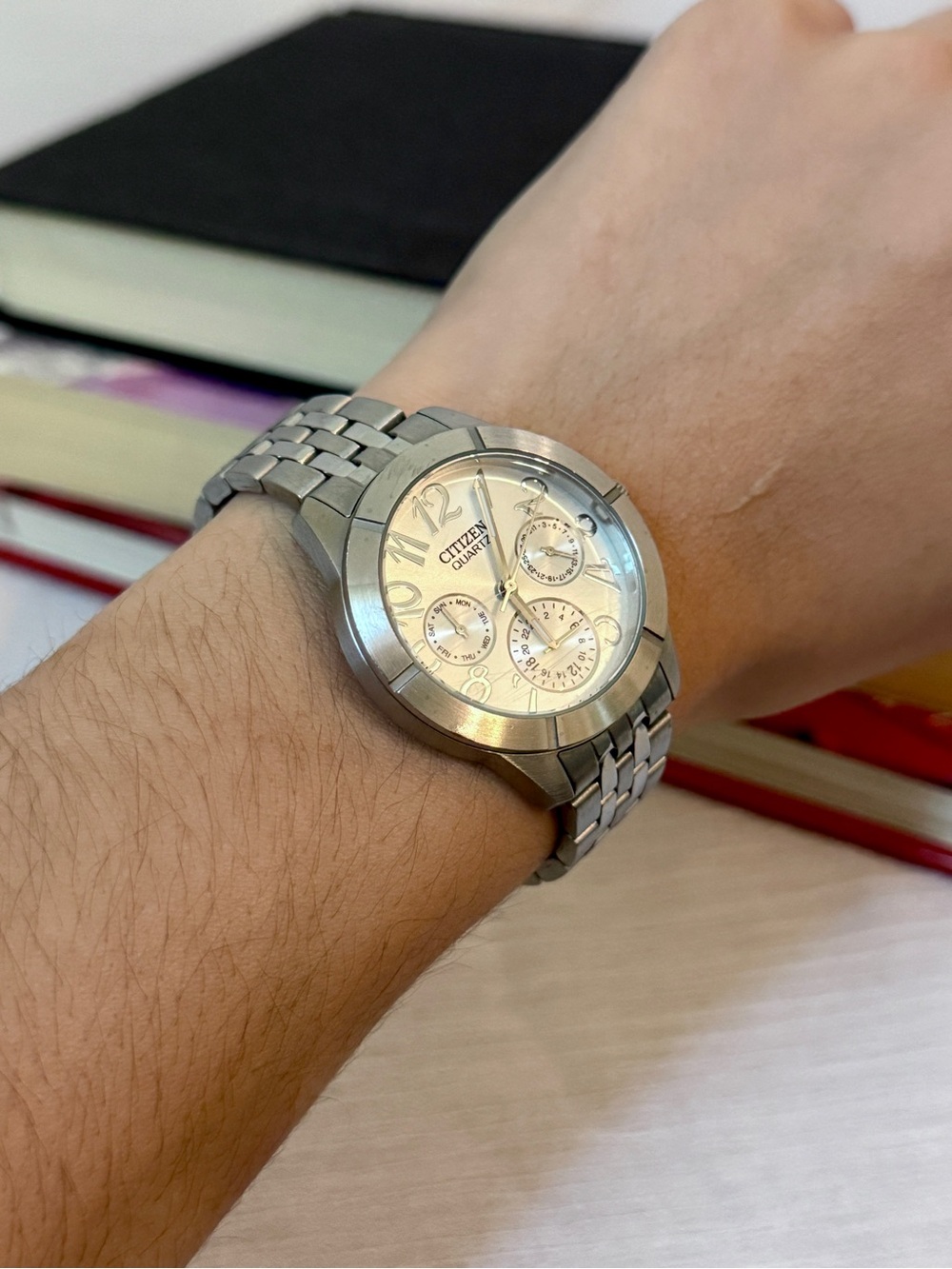 Citizen Silver-Tone Stainless Steel Watch